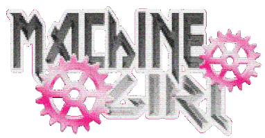 Machine Girl Gears Sticker