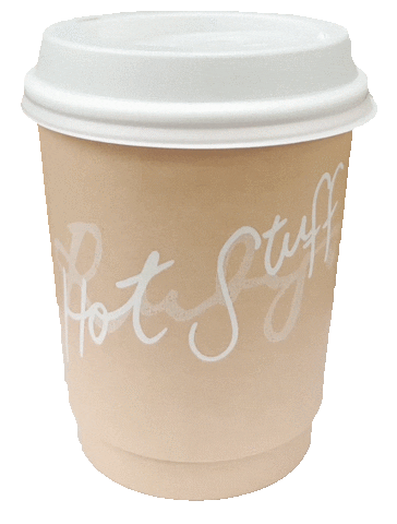 Hot Stuff Coffee Sticker by Wish You Were Here Group