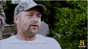 awkward history GIF by Swamp People