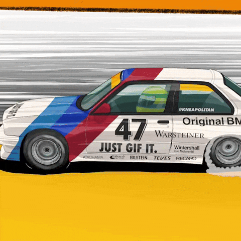 Car Racing GIF by kneapolitan