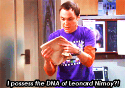 Image result for it has the dna of leonard nimoy gif