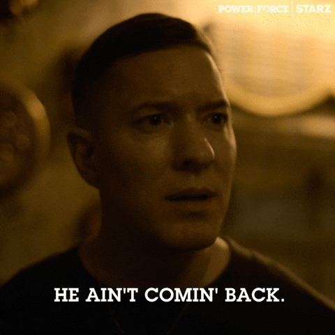 Not Coming Back Joseph Sikora GIF by Power Book IV: Force