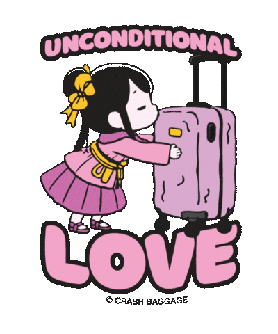 Pink Love Sticker by Wakai