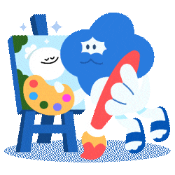 Art Paint Sticker by TheLittleLabs