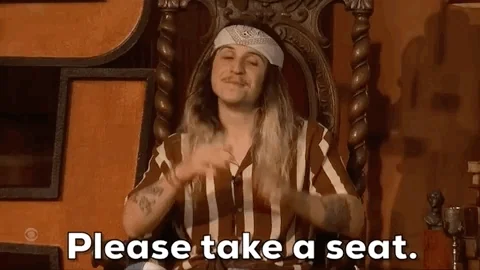 Take A Seat GIF by Big Brother