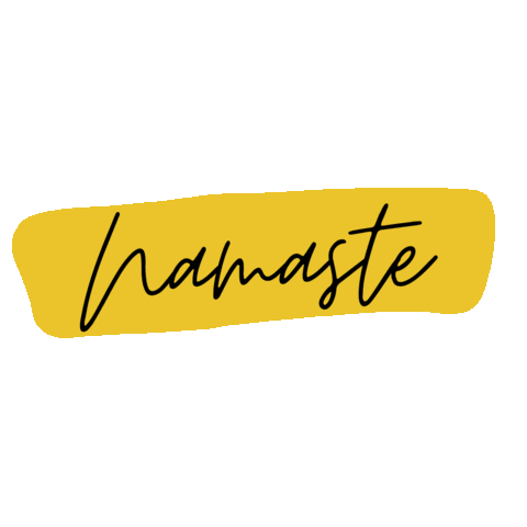 Yoga Meditation Sticker by ShopSolshine