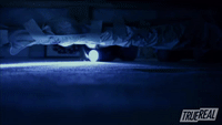 monster under bed gif