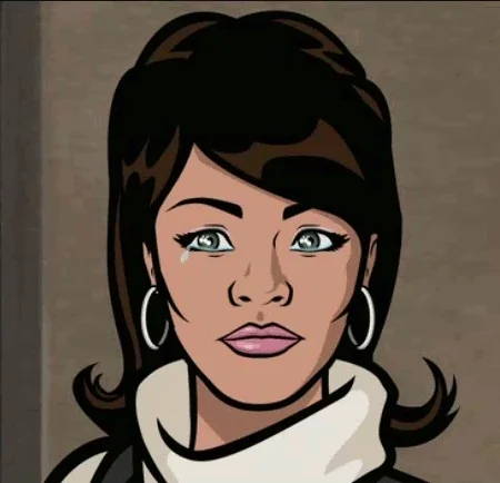 archer crying GIF