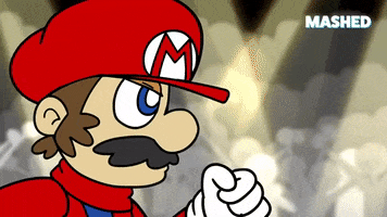 Proud Super Mario GIF by Mashed