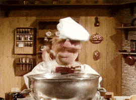 Image result for muppet chef gif