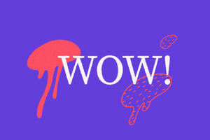 Illustration Wow GIF by meduse.agency