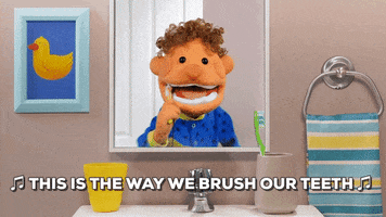 teeth puppet GIF by Super Simple