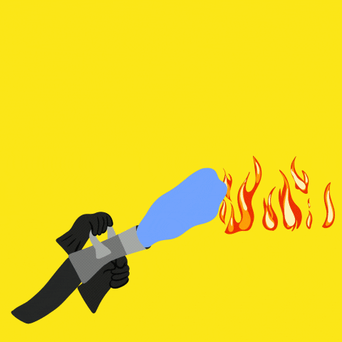 Fire Fighters Flames GIF by Devon Blow
