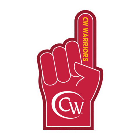 Warriors Cw Sticker by The College of Westchester