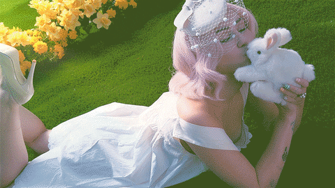 Bunny Easter GIF by Miley Cyrus - Find & Share on GIPHY