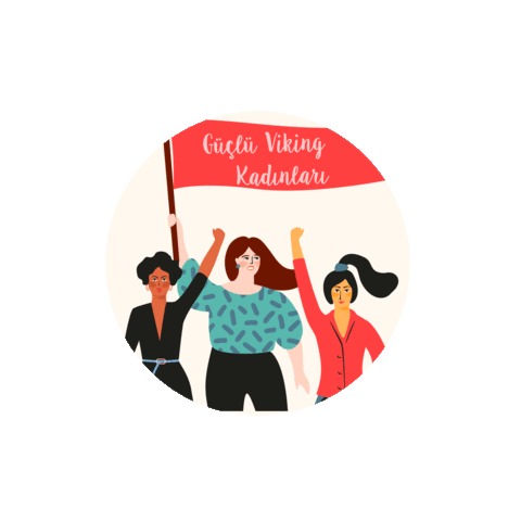 8 March Womens Day Sticker by VikingTemizlik
