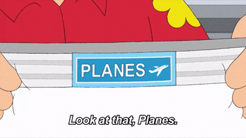 Underwear Planes GIF by Family Guy