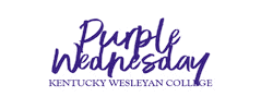 Kwc Purple Wednesday Sticker by Kentucky Wesleyan College