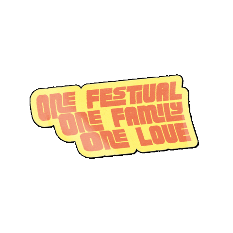 Onefamily Sticker by DEICHBRAND Festival