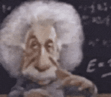 Albert Einstein Math GIF