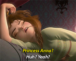 Image result for anna frozen sleeping gif