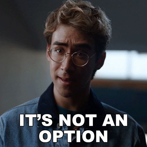 Not An Option GIF by Paramount+