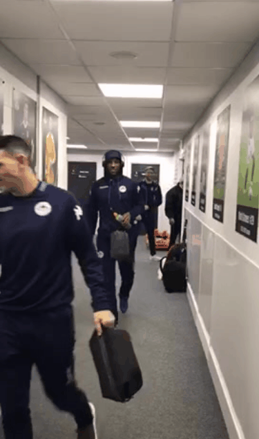 chey dunkley hello GIF by Wigan Athletic