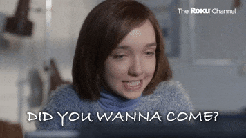 Come Over GIF by The Roku Channel