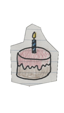 Birthday Cake Sticker