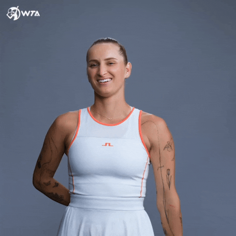 Marketa Vondrousova No GIF by WTA