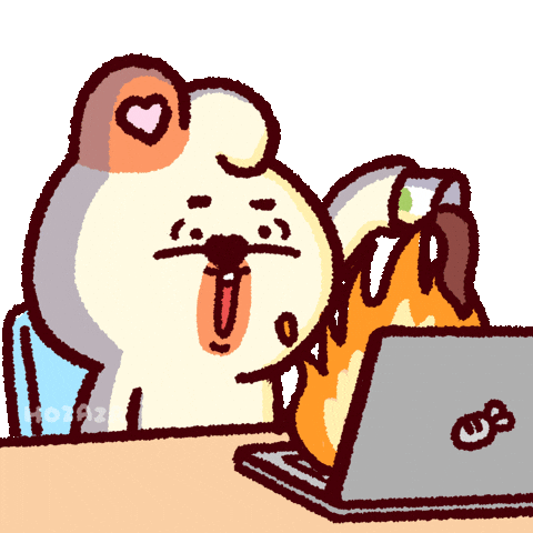 On Fire Burn Sticker