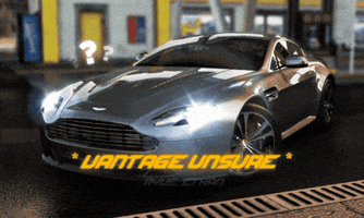 Unimpressed Aston Martin GIF