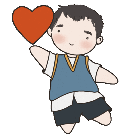 Heart Dancing Sticker by Ogin Nayam