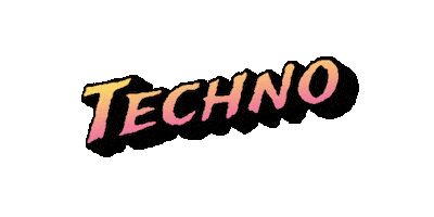 Techno Dancing Sticker by Party Hunt