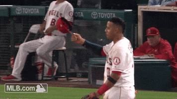 yunel escobar tip of the cap GIF by MLB