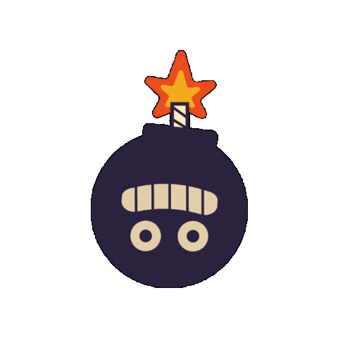 Bomb Tabletop Sticker by Tranjis Games