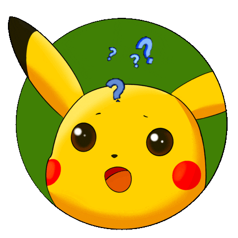 Pokemon What Sticker