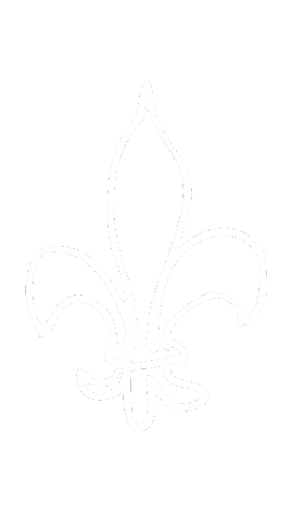 Flor De Lis Padres Sticker