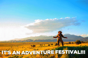Axistence psychedelic festival adventure sand dunes GIF