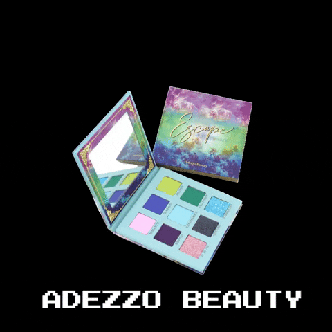 Escape Game Eyeshadowpalette GIF by ADEZZO BEAUTY