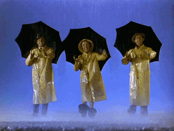 Resultado de imagen de singing in the rain gif