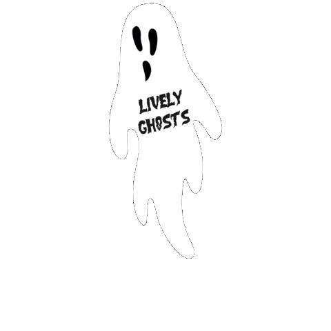 Halloween Ghost Sticker by Lively Ghosts