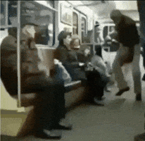 Fire Subway GIF