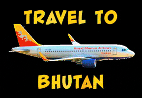 Kingdom Of Bhutan Travel GIF by drukasia