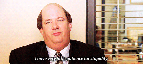 Image result for the office patience gif