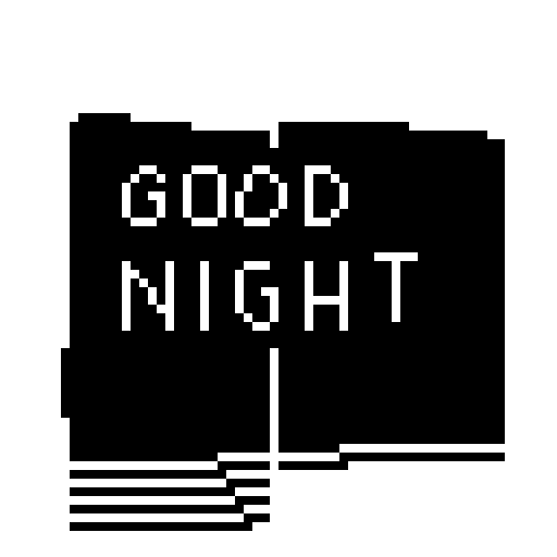Sleepy Good Night Sticker by Michael Frei