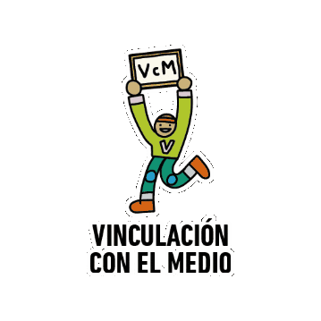 Santo Tomas Vcm Sticker by CatPaw.cl