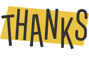 Thanks Sticker