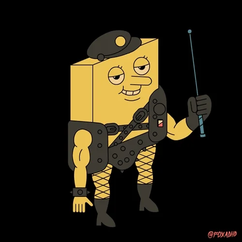 spongebob squarepants bdsm GIF