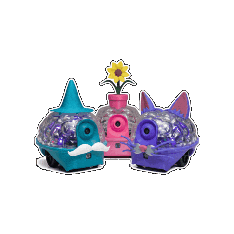 Cat Flower Sticker by Backyard Brains